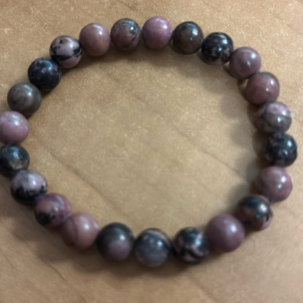 #172 Rhodonite Bracelet 8mm